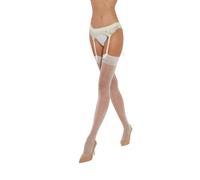 Fiore Presented by Lily's Design: Justine Voile Stockings - 20 Den - White - S