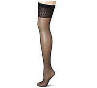 Fiore Beautiful Black Suspender Stockings Vesper, black