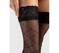 FiORE Enchante Patterned Hold Ups 20 Denier