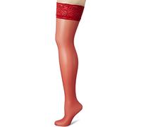 Fiore Milena 20 denier hold-ups (2-Small, Red)