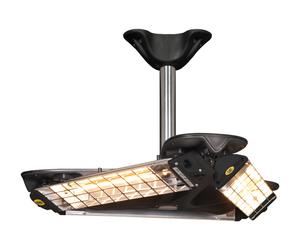 FIORE Triangolo 3600 halogen infrared ceiling heater IP65