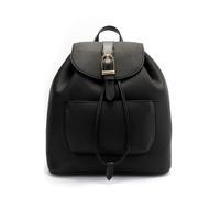 Fiorelli Women's Ally Large Backpack, Stylish Rucksack with Adjustable Straps & Pockets, Black Faux Leather