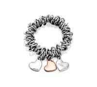 Fiorelli B1473 Crystal Set Heart Charms Expanding Bracelet - J8296