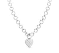 Fiorelli MJ10874 Crystal Two Heart Charm Necklace - J8260