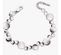 Fiorelli Silver Bracelet Organic Tennis B5229 - Sterling Silver / Rhodium Plated