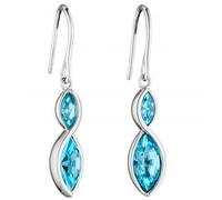 Fiorelli Silver Earrings Crystal E5801A - Sterling Silver / Rhodium Plated