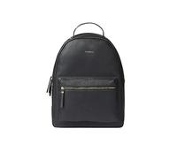 Fiorelli Women's Anouk Large Backpack, Stylish Backpack with Adjustable Straps, Pockets & Padded Laptop Compartment, Black Faux Leather