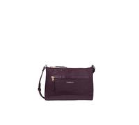 Fiorelli Women's Eden Crossbody Bag, Stylish Handbag with Adjustable Strap & Pockets, Wine Croc, One Size