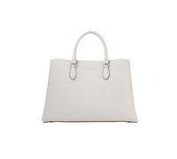 Fiorelli Women's Emery Large Satchel Bag, Stylish Handbag with Grab Handles & Crossbody Strap, Light Stone Faux Leather