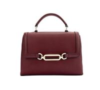 Fiorelli Women's Emilia Hardware Top Handle Bag, Stylish & Classic Design, Grab Handbag with Crossbody Strap, Faux Leather, Port Red