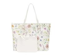Fiorelli Women's Etta Buckle Tote Bag, Stylish Large Capacity Shoulder Handbag with Internal Pocket & Detachable Pouch, Faux Leather, Sprinkled Bloom Floral Print