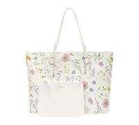 Fiorelli Women's Etta Buckle Tote Bag, Stylish Large Capacity Shoulder Handbag with Internal Pocket & Detachable Pouch, Faux Leather, Sprinkled Bloom Floral Print