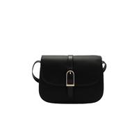 Fiorelli Women's Etta Flap Crossbody Bag, Stylish Shoulder Handbag with Adjustable Straps & Buckle Detailing, Faux Leather, Black