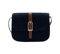 Fiorelli Women's Etta Flap Crossbody Bag, Stylish Shoulder Handbag with Adjustable Straps & Buckle Detailing, Denim