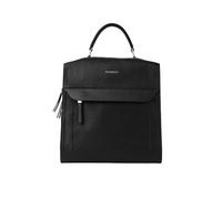 Fiorelli Women's Isla Large Backpack, Stylish Backpack with Adjustable Straps & Pockets, Black Faux Leather