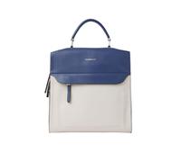 Fiorelli Women's Isla Large Backpack, Stylish Backpack with Adjustable Straps & Pockets, Faux Leather, Nautical Blue & Light Stone