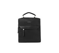 Fiorelli Women's Isla Small Backpack, Stylish Backpack with Adjustable Straps & Pockets, Black Faux Leather