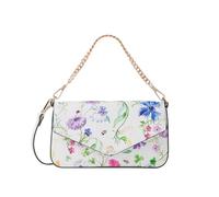 Fiorelli Women's Lacy Chain Crossbody, Stylish & Versatile Handbag with Adjustable Straps, Faux Leather, Wildflower Print