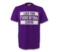 Fiorentina Men's Luca Toni Legend Tee Purple | Size: 2XL Fiorentina Purple 2XL