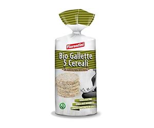 Fiorentini Organic Puffed Multigrain Cakes 100 g (Pack of 12)