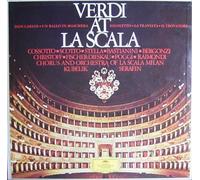 Fiorenza Cossotto / Renata Scotto / Antonietta Stella / Ettore Bastianini / Carlo Bergonzi / Boris Christoff / Dietrich Fischer-Dieskau / Gianni Raimondi / Gianni Poggi u.a. - Verdi at La Scala (Highlights aus Don Carlos, Un Ballo in Maschera, Rigoletto, La Traviata & Il Trovatore) [Vinyl Schallplatte] [5 LP Box-Set]