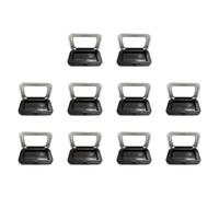 Fiorky 10PC Magnetic Needle Case Sewing Needle Storage Sewing Storage Case Household Black Sewing Needle Case Portable Buttons Pins Storage Boxes Sewing Accessory for Cross Stitch Embroidery