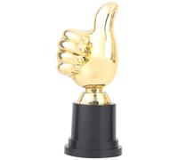 Fiorky 10pcs Gold Award Trophy, Thumbs Up Trophy Competition Winner Prize Encouragement Mini Victory Trophies Award Prizes for Home Desktop Decor Gift Sport Academy Awards Kids forty Favors