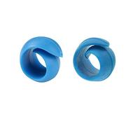 Fiorky 2pcs Bobbin Thread Organizing Clips Solid Color Silica Gel Cross Stitch Clip Cross Stitch Accessories 2cm for Quilting Sewing Machine Spool Organizing for Fixed Spool