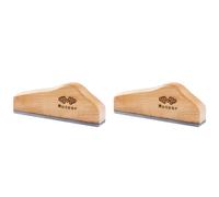 Fiorky 2PCS Guitar Fret File Guitar Fret Crowning File Hardwood & Carbon Steel Fret Leveling File 6 In Fret End Beveling File for Guitar Bass