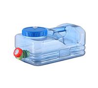 Fiorky 5.5L/10L Capacity Economic Water Bucket Portable CU-BE Water Tank Container with Faucet for Camping Outdoor,Travel,Party,Emergency, 4bz9ku4nb7jn6bw7