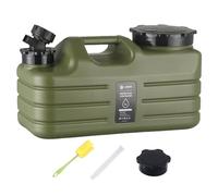 Fiorky 5L Water Containers with Spigot, BPA Free Water Jug, Drinking Water Bucket Water Dispenser Carrier Jug for Vehicle Car Camping for Outdoors Hiking Backpack & Survival Kit Supplies