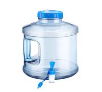Fiorky 7.5L Camping Water Container with Tap Portable Camp Water Carrier Bucket Multifunction Water Storage Container Leakproof Drinking Water Bucket for Camping Outdoor, Party, Van, RV