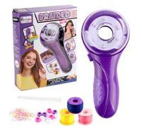 Fiorky Automatic Hair Braider for Women Girls, Machine Electric Styling DIY Tool with Hook Rubber Band Twister Salon Toy Funny Gift Teen Girls,(1cd0be8mg8ae2he8ak2)