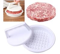 Fiorky Burger Press, Grilling Accessory Hamburger Patty Maker Burger Press Hamburger Press Kitchen Tool Meat Grill BBQ Burger Maker Mould for Outdoor BBQ, Baking, Stuffed Burgers,Beef Burger