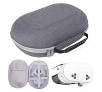 Fiorky Carrying Case for Mta Quest 3S VR Headset and Accessories, Hard Travel Case for Mta Quest 3 Headset/Controllers, Shockproof Portable Protective Carry Case Cover Storage Bag
