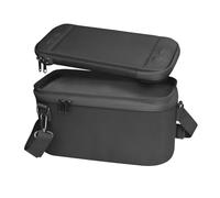 Fiorky Case for Switch 2 Console Base Power Adapter, Portable Storage Bag Travel Carrying Bag Handheld Game Console Case, Full Protection Shockproof Hard Case for Gaming Handheld