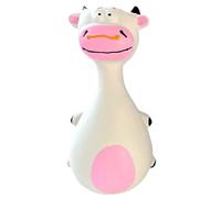 Fiorky Dogs Soccer Sound Relieving Stress Interactive Football Toy Indestructible Aggressive Chewing Toy Squeaky Football Toy Training Dental Toy