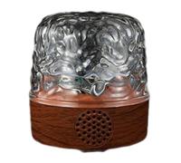 Fiorky Dynamic Ocean Wave Projector Lamp with -Compatible Speaker APP & Remote Control Ocean Wave Light Projector with Timer Night Light Projector 16 RGB Lighting Modes for Bedroom Decor