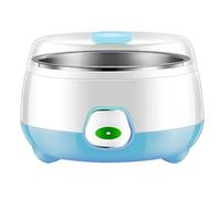 Fiorky Electric Automatic Yogurt Maker, 1L Electric Mini Yogurt Maker Automatic Yogurt Machine for DIY Yogurt, with Stainless Steel Liner, Homemade Yogurt Made Easily for Home Organic Yogurt