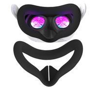 Fiorky Facial Silicone Cover Compatible for Mta 3S, Face Pad VR Face Cover Sweatproof VR Mask Cover Anti-Dirty Face Cushion Pad Replacement for Mta 3S VR Headset Accessories
