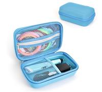 Fiorky Hard Carrying Case for SCRIB3D P1 3D Printing Pen/MYNT3D Super 3D Pen Shockproof Hard Travel Case Anti-Drop with Mesh Pocket for PLA Filament and Charger