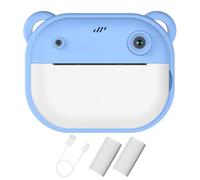 Fiorky Kids Camera for Girls Boys, Mini Instant Print Camera 24MP HD 1080P Video Digital Photo Camera Photo Printing Camera Gift for Birthday/Holiday for Girls Boys Aged 3-12, Video Recorder