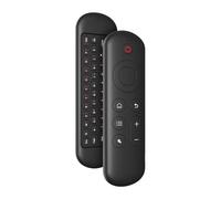 Fiorky M5 Fly Air Mouse Remote Control Rechargeble 2.4G+BT5.2 Mini Wireless Keyboard Flying Mouse Remote 7 Color Backlit Motion Sensing for Andrid TV Box PC