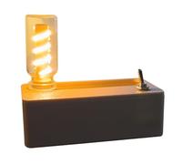 Fiorky Mechanical Night Light Relieve Stress Press Lever Ejection Night Lamp Manual Mechanical Flip Flexible Light for Outdoor Camping