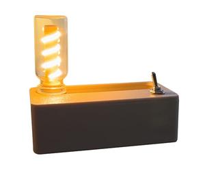 Fiorky Mechanical Night Light Relieve Stress Press Lever Ejection Night Lamp Manual Mechanical Flip Flexible Light for Outdoor Camping