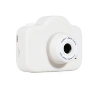 Fiorky Mini Toddler Camera Multifunctional Child Selfie Camera Toy with Lanyard Digital Camcorder Toy USB Charging for Children Party Gifts (White)