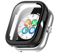 Fiorky PC Watch Case with Tempered Glass Protection Frame Anti-Fall Watch Screen Protector Anti-Scratch for Honor Choice Haylou Watch