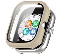Fiorky PC Watch Case with Tempered Glass Protection Frame Anti-Fall Watch Screen Protector Anti-Scratch for Honor Choice Haylou Watch