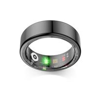 Fiorky R02 Smart Ring Fitness Tracker Ring 5.0 Bluetooth-Compatible Blood Oxygen Tracker IP68 & 5ATM Waterproof Multi-sport Modes for Android for IOS