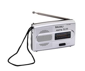 Fiorky Retro Radios Portable Handheld Short/Long Wave Radio Devices Manual Channel Search Battery Powered for Old People